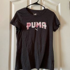 Grey Medium Puma T-Shirt